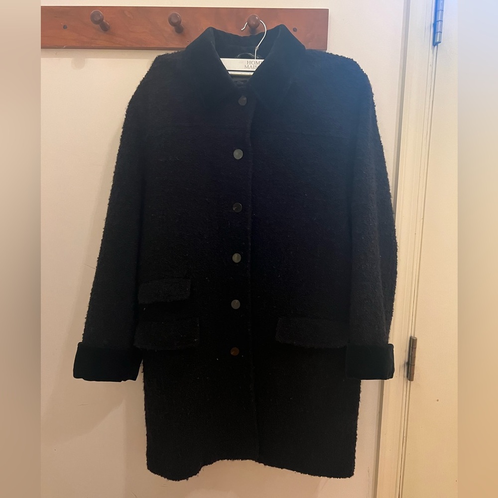 Vintage Bromley nubby wool coat